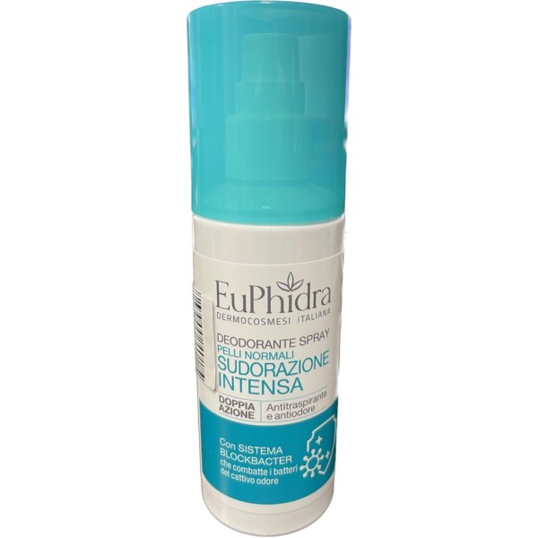 Euphidra Deodorante Spray Sudorazione Intensa 100ml